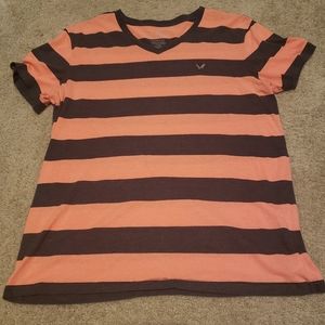Stripe American eagle shirt